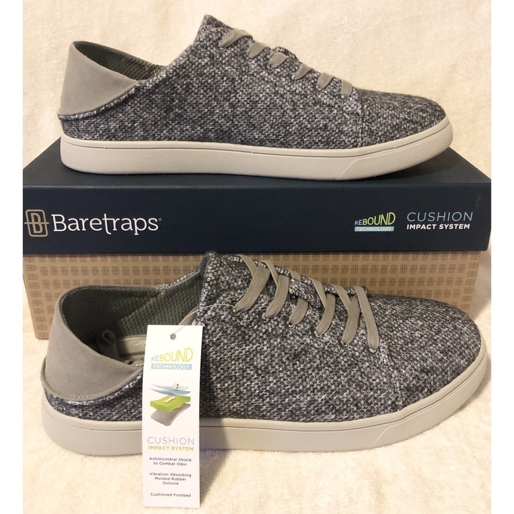 Baretraps Shoes Men's Size 13 Liam Sneakers Rebound Comfort Technology Felt Grey